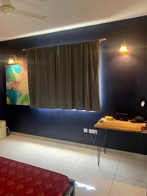 Living Room in 3 BHK Apartment at Prestige Lakeside Habitat, Varthur – for Rent