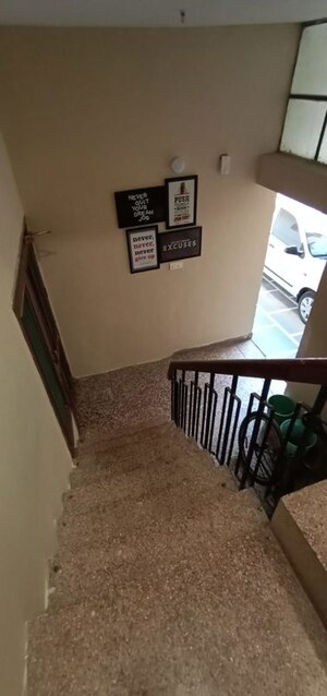 Staircase in 1 BHK Builder Floor at Sector 37 – for Rent