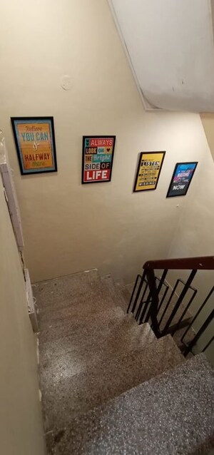Staircase in 1 BHK Builder Floor at Sector 37 – for Rent