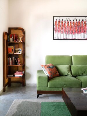 Living Room in 3 BHK Apartment at JRC Wild Woods, Sarjapur Road – for Rent