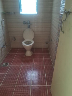 Bathroom in 3 BHK Apartment at Harsh Vihar, Aundh – for Rent
