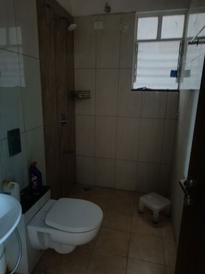 Bathroom in 2 BHK Apartment at Vilas Javdekar Prudentia Towers, Wakad – for Sale