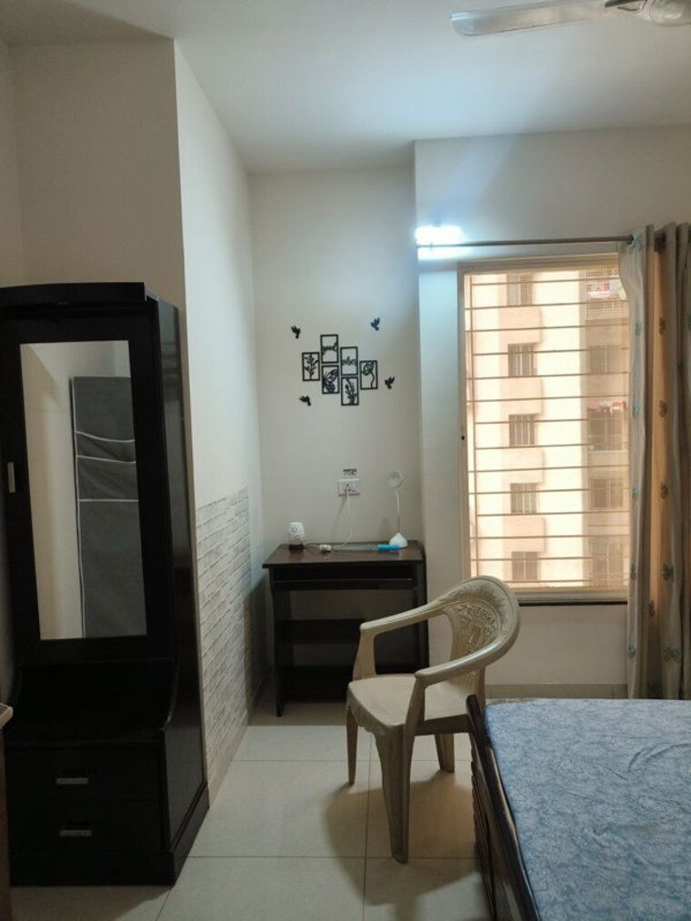 Living Room, vilas-javdekar-prudentia-towers 2 Bedroom 700 Sq.Ft. Apartment In Wakad Pune 10727113
