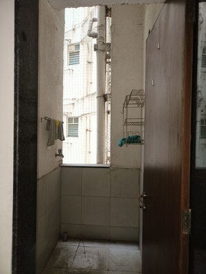 Bathroom in 2 BHK Apartment at Vilas Javdekar Prudentia Towers, Wakad – for Sale