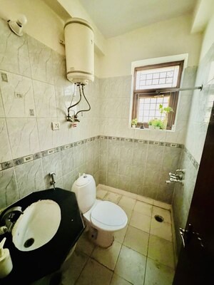 Bathroom in 3 BHK Apartment at SS The Palladians, Sector 47 – for Rent