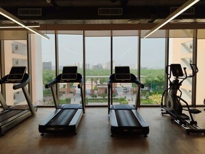 Gym in 4 BHK Apartment at Shapoorji Pallonji Joyville Phase 2, Sector 102 – for Rent