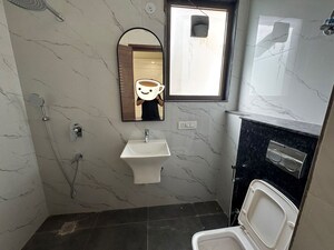 Bathroom in 1 BHK Builder Floor at Sector 15 ii – for Rent