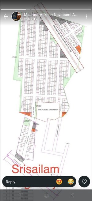 Plot – Map Location View at Srisailam Highway - for Sale