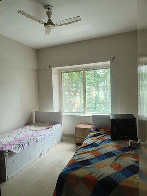 Bedroom in 2 BHK Apartment at Manav Silver Skyscapes, Wakad – for Rent