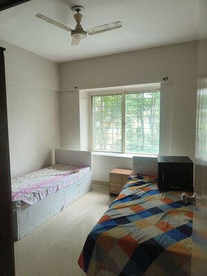Bedroom in 2 BHK Apartment at Manav Silver Skyscapes, Wakad – for Rent
