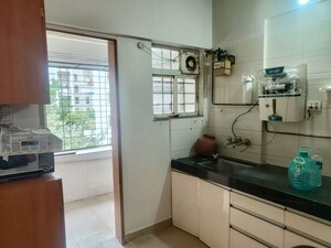 Kitchen in 2 BHK Apartment at Manav Silver Skyscapes, Wakad – for Rent