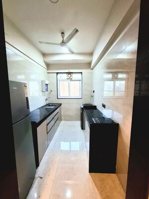 Kitchen in 1 BHK Apartment at Beach Heaven, Juhu – for Rent