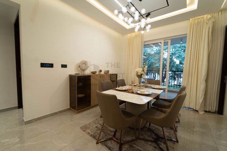 Dining area, myhna-vistara 3 Bedroom 1670 Sq.Ft. Apartment In Gunjur Bangalore 10724887
