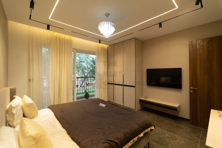 Master Bedroom, myhna-vistara 3 Bedroom 1670 Sq.Ft. Apartment In Gunjur Bangalore 10724887