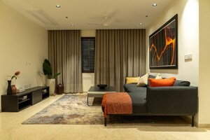 Living Room in 4 BHK Villa at DSR Elixir, Whitefield – for Sale