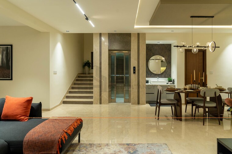 Living Room, dsr-elixir 4 Bedroom 4341 Sq.Ft. Villa In Whitefield Bangalore 10725714