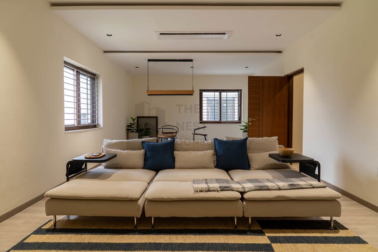 Tv Room, dsr-elixir 4 Bedroom 4341 Sq.Ft. Villa In Whitefield Bangalore 10725714