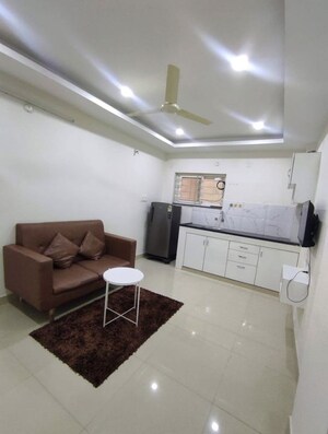 Living Room in 1 BHK Builder Floor at Kondapur – for Rent