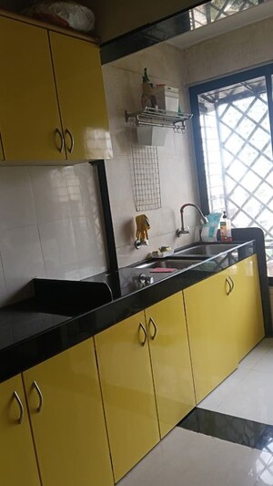 Kitchen in 1.5 BHK Apartment at Swapnalok Towers, Malad East – for Rent