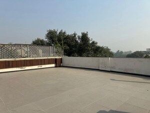 Balcony in 4 BHK Builder Floor at Vasant Vihar – for Rent