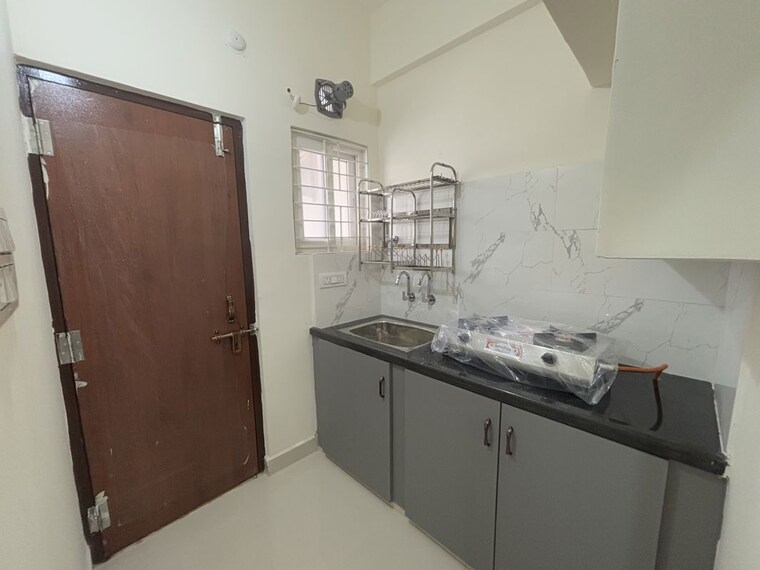 Kitchen, kondapur 1 Bedroom 600 Sq.Ft. Builder Floor In Kondapur Hyderabad 10727179