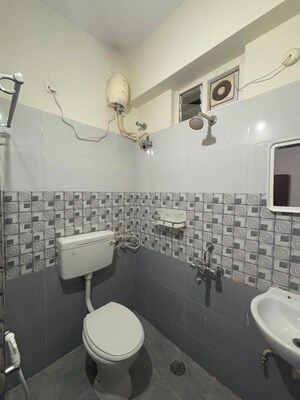 Bathroom in 1 BHK Builder Floor at Kondapur – for Rent
