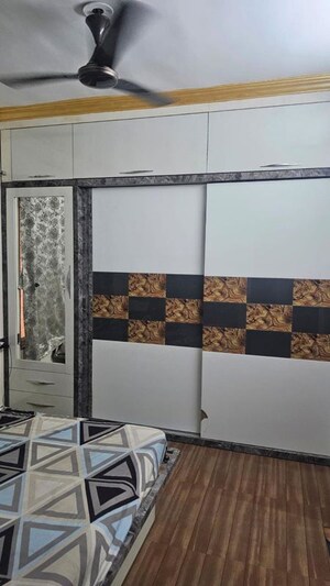Bedroom in 1 BHK Apartment at Drishti Divine Homes, Ravet – for Rent
