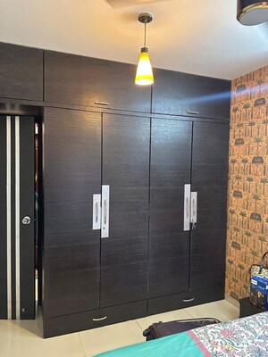 Bathroom in 3 BHK Apartment at Runwal Centre, Deonar – for Rent