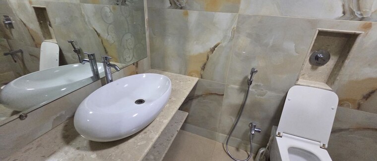 Bathroom, goel-ganga-melrose 3 Bedroom 2645 Sq.Ft. Apartment In Sopan Baug Pune 10727201