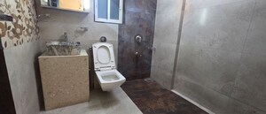 Bathroom in 3 BHK Apartment at Goel Ganga Melrose, Sopan Baug – for Rent