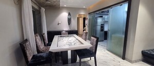 Kitchen in 3 BHK Apartment at Goel Ganga Melrose, Sopan Baug – for Rent