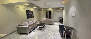 Living Room in 3 BHK Apartment at Goel Ganga Melrose, Sopan Baug – for Rent