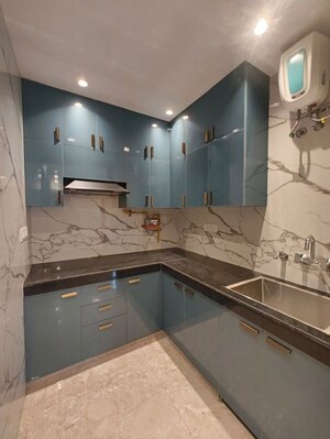 Kitchen in 2 BHK Builder Floor at Sheikh Sarai Phase 2 – for Rent