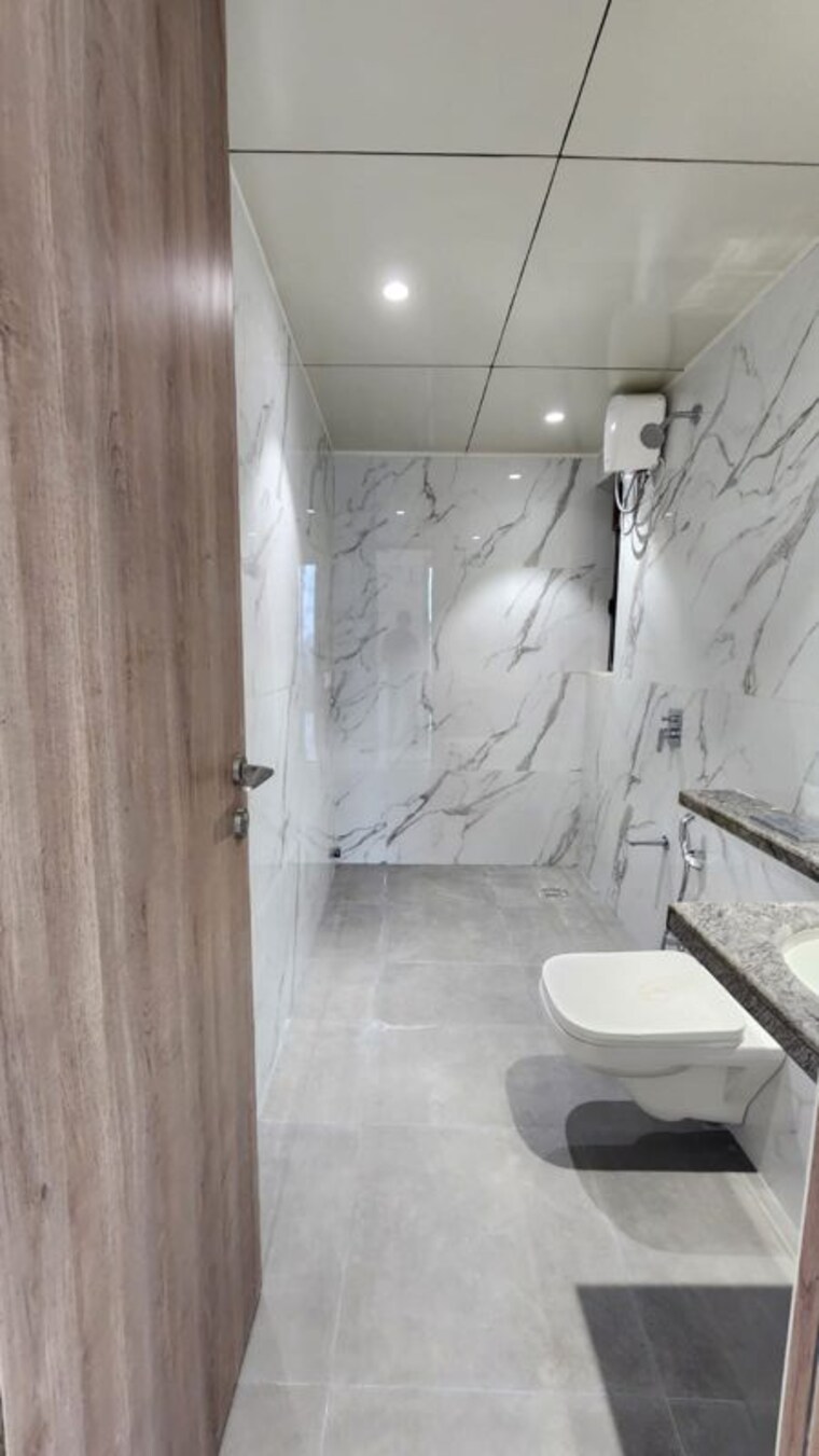 Bathroom, one-meraki 3 Bedroom 1235 Sq.Ft. Apartment In Chembur Mumbai 10727217