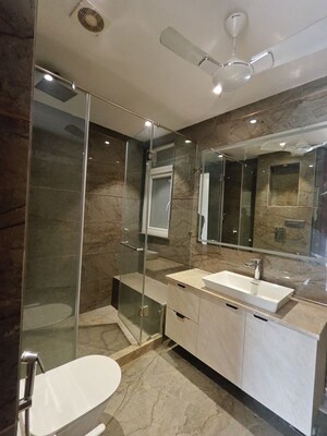 Kitchen in 3 BHK Builder Floor at Sushant Lok I – for Rent