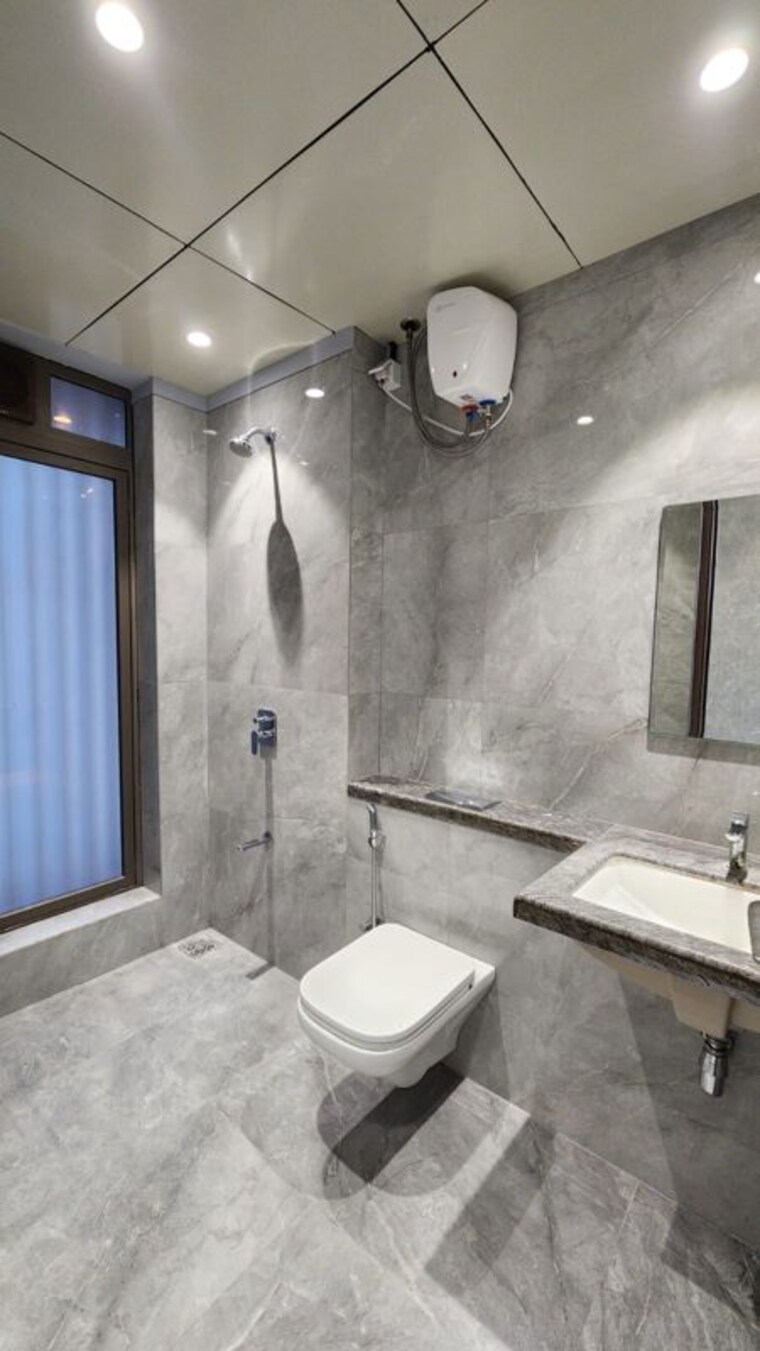 Bathroom, one-meraki 3 Bedroom 1235 Sq.Ft. Apartment In Chembur Mumbai 10727226