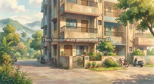  Apartment – Exterior View View at Shahapur - for Sale