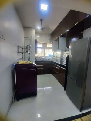 Kitchen in 3 BHK Apartment at Summit Apartment, Goregaon East – for Sale