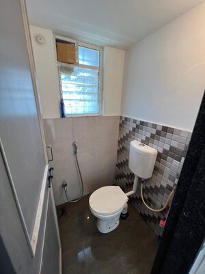 Bathroom in 1 BHK Apartment at Shubhankar Durvaa, Dhanori – for Rent