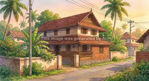  Independent House – Exterior View View at Ernakulam - for Sale