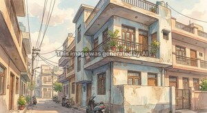  Apartment – Exterior View View at Mohan Garden - for Sale