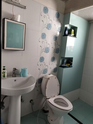Bathroom in 2 BHK Apartment at Atharva Galaxy Wakad, Wakad – for Sale