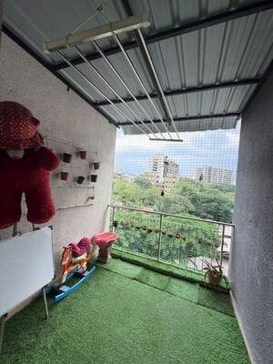 1 BHK Apartment – Exterior View View at Dhanori - for Rent