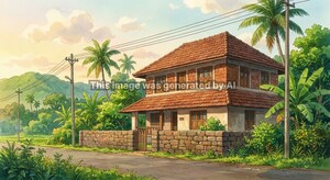  Independent House – Exterior View View at Elamkulam - for Sale