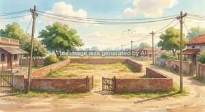  Land – Exterior View View at Ghosiyana - for Sale