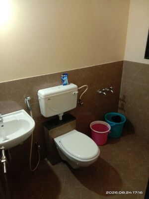 Bathroom in 1 RK Apartment at Nyati Elysia, Kharadi – for Rent
