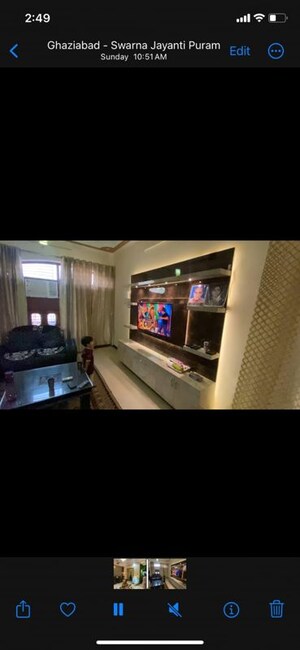 Bedroom in 3 BHK Apartment at MCC Signature Heights, Raj Nagar Extension – for Rent