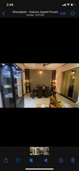 Living Room in 3 BHK Apartment at MCC Signature Heights, Raj Nagar Extension – for Rent