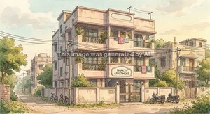  Apartment – Exterior View View at Manjari Road - for Sale