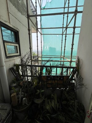 Staircase in 2 BHK Apartment at KM Residency, Raj Nagar Extension – for Sale